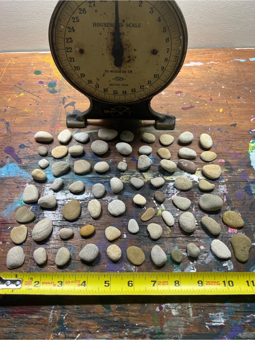 Mixed Potomac River Pebbles -  Natural Tones